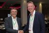 CTA chair Robert Shaw with Geoff Holt