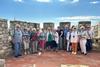 Our group pictured at the Castle of Tavira.