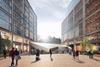 Public realm at The Stage