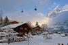 Grindelwald, a village in Switzerland’s Bernese Alps, in Winter