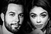 Skylar Astin and Sarah Hyland