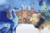 Hampton Court Palace Christmas event poster