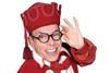 Warwick Davis as Prof at the New Victoria Theatre.