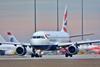 British Airways plane on runway