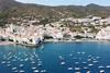 Boats in the harbour of Cadaques, Spain