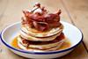 Pancakes and bacon at The Breakfast Club