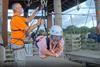Julie Peasgood takes on the Eden Project's zip wire