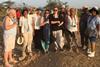 Olivia Goodfellow and her group in Kenya