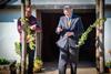 Prince Richard, Duke of Gloucester opens the Roman Garden at Butser Ancient Farm, Hampshire
