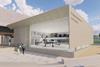 Artist's impression of the Potteries Museum & Art Gallery extension