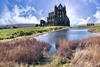 A shot of the iconic Whitby Abbey in Yorkshire