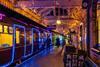 Sheringham station decorated for Christmas