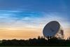 Noctilucent Stripes at Jodrell Bank