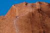 Climbing Uluru, Australia