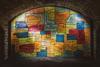 Mural at the back on The Cavern Club stage