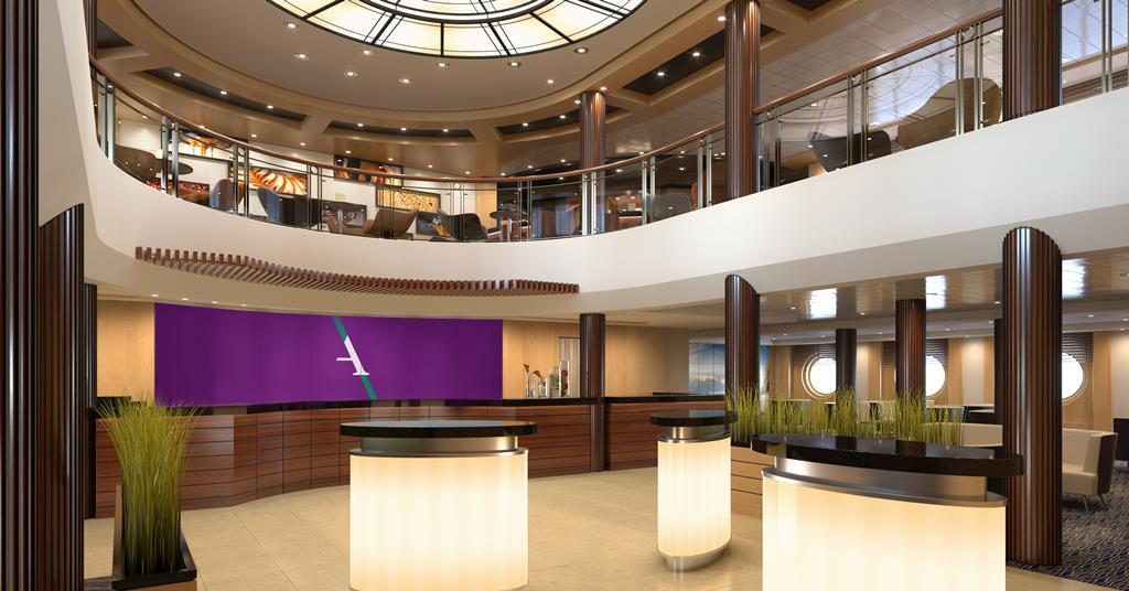 On board Ambassador Cruise Line’s Ambition for Newcastle launch