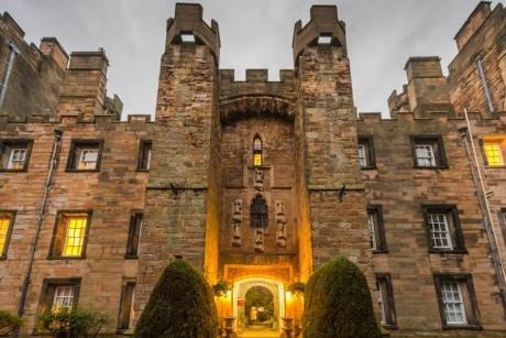 lumley castle night durham stay escape competition win courtyard double