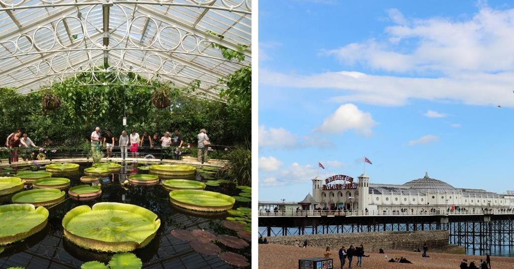 Kew Gardens and Brighton Pier top the most visited list in England for 2021 News Group