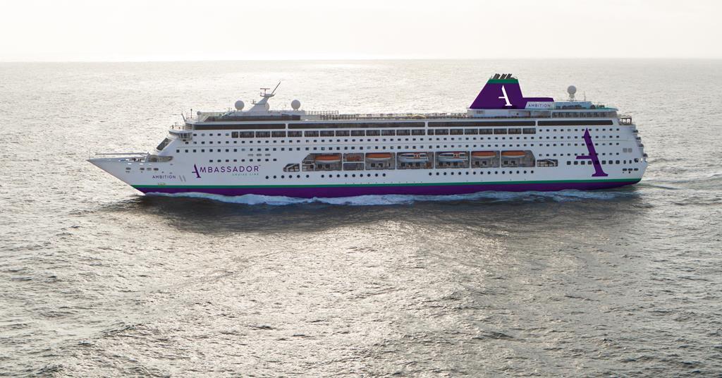 On board Ambassador Cruise Line’s Ambition for Newcastle launch