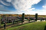 Remembrance Sunday service at the National Memorial Arboretum in Staffordshire