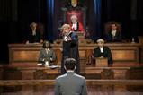The cast of Witness for the Prosecution performed in London's County Hall