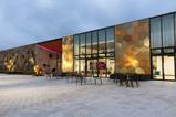 The exterior of the Royal Mint Experience, Wales