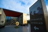 The main entrance to The Royal Mint in Wales