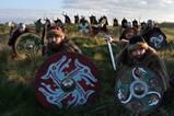 The Vikings ready for battle at Kynren - an epic tale of England