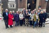 Members of Knole U3A at Middle Temple Hall in London