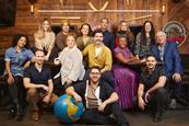 The UK touring cast of Come From Away.