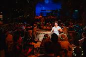 Sam Bailey performs during Mamma Mia! The Party
