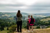 Group tour in the peak district