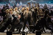 The cast of Just For One Day - The Live Aid Musical.
