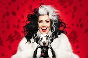 Kym Marsh as Cruella De Vil in the UK tour of 101 Dalmatians