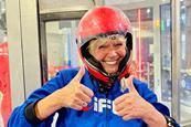 Julie Peasgood at iFly UK