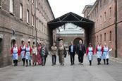 The cast of Call the Midwife opened the new gallery and tour at the Historic Dockyard Chatham.