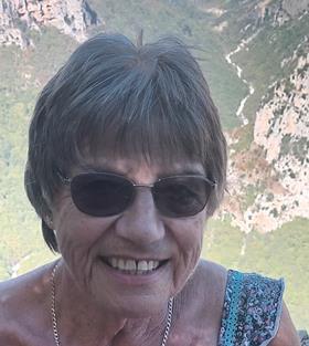 Jackie Hough in Northern Greece