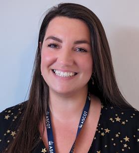 Sarah Meyer is Senior Customer Liaison Manager at Ascot Racecourse