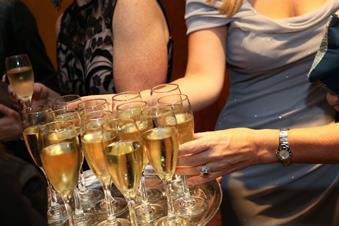 Champagne Reception at the Group Leisure & Travel Awards 2018