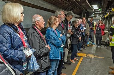 Windlesham and Camberley Camera Club on Hidden London tour