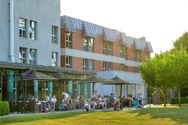 The exterior of The Runnymede on the Thames hotel by Warner Hotels