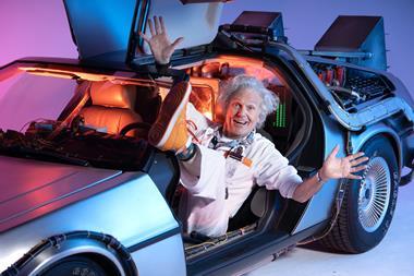 Back to the Future The Musical . Brian Conley as 'Doc Brown'.