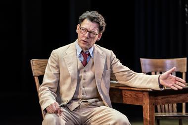 Richard Coyle (Atticus Finch) in To Kill A Mockingbird.