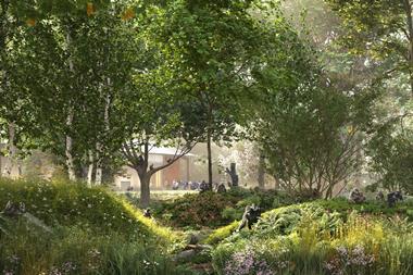 CGI of Central African Forest habitat at Bristol Zoo Project
