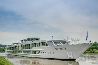 CroisiEurope's MS Lafayette sailing along the Rhine