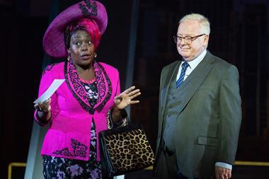 Jacqui Dubois & Les Dennis in Ghost the Musical