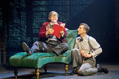 Andy Nyman (Max Bialystock) and Marc Antolin (Leo Bloom) in The Producers