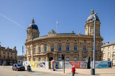 Maritime Museum exterior from Queen's Gardens