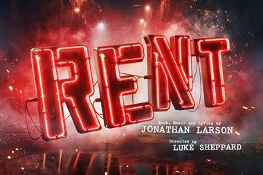 Poster artwork for RENT The Musical