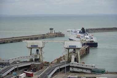 Ferry at Port of Dover